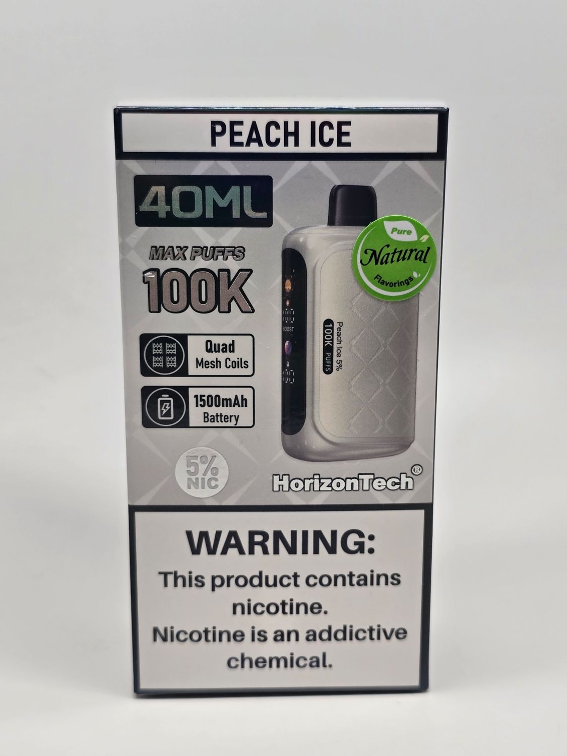 HorizonTech 100K Disposable Peach Ice