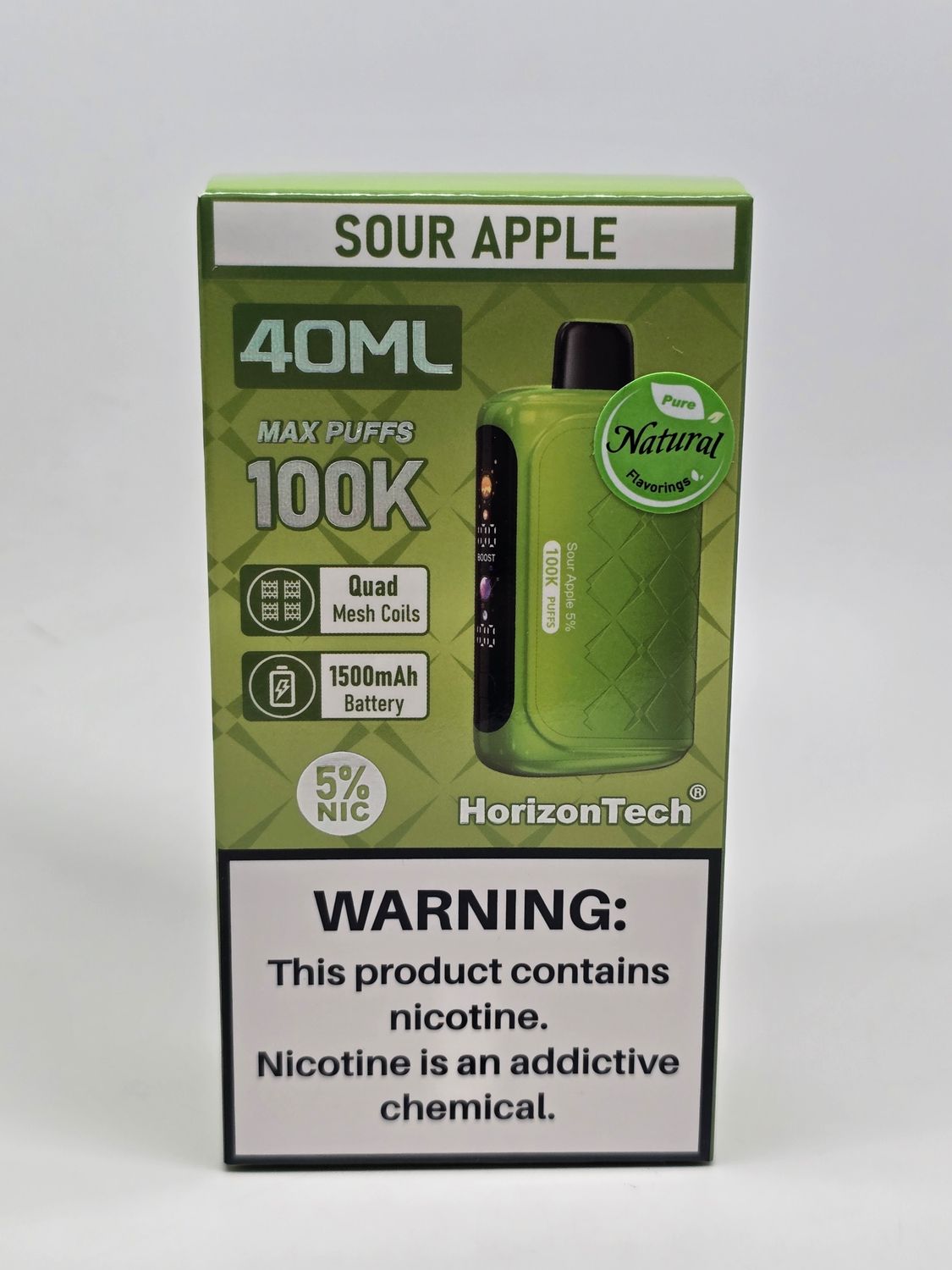 HorizonTech 100K Disposable Sour Apple