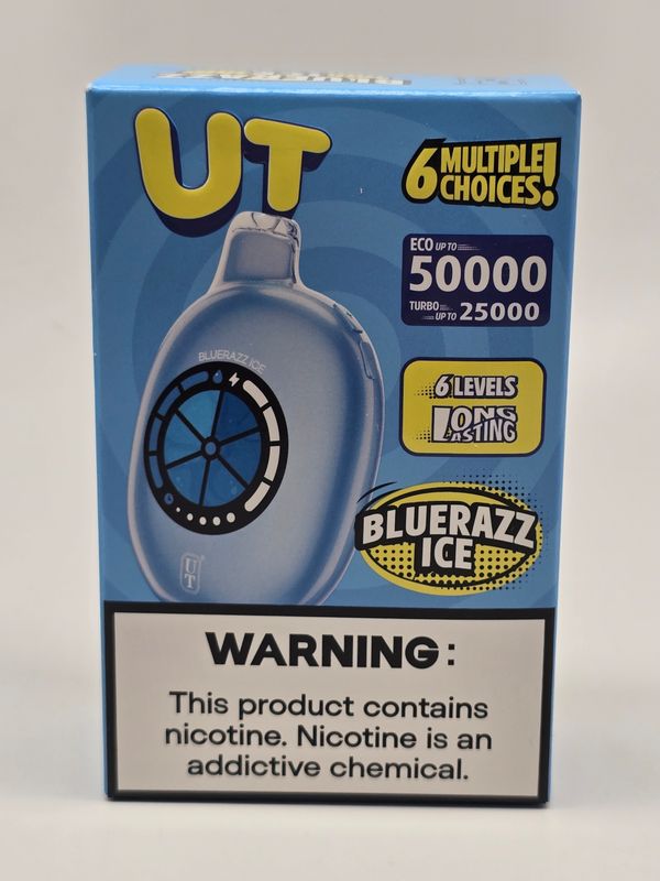 UTbar Disposable 50k Bluerazz Ice