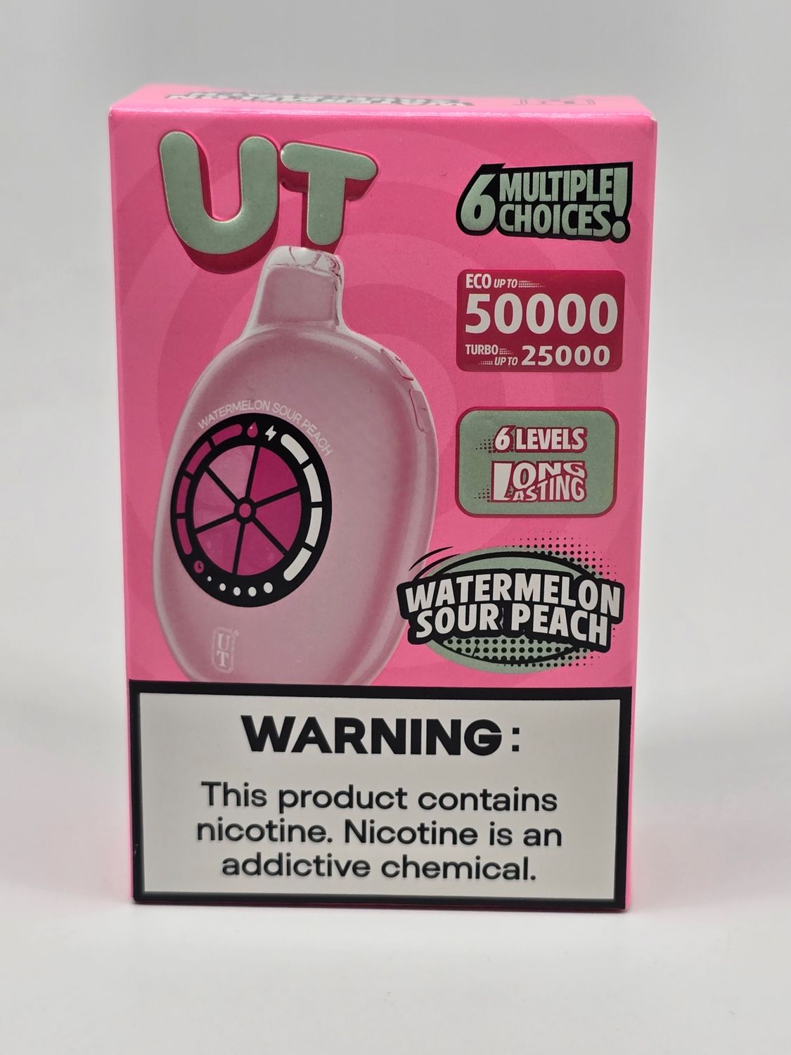 UTbar Disposable 50k Watermelon Sour Peach