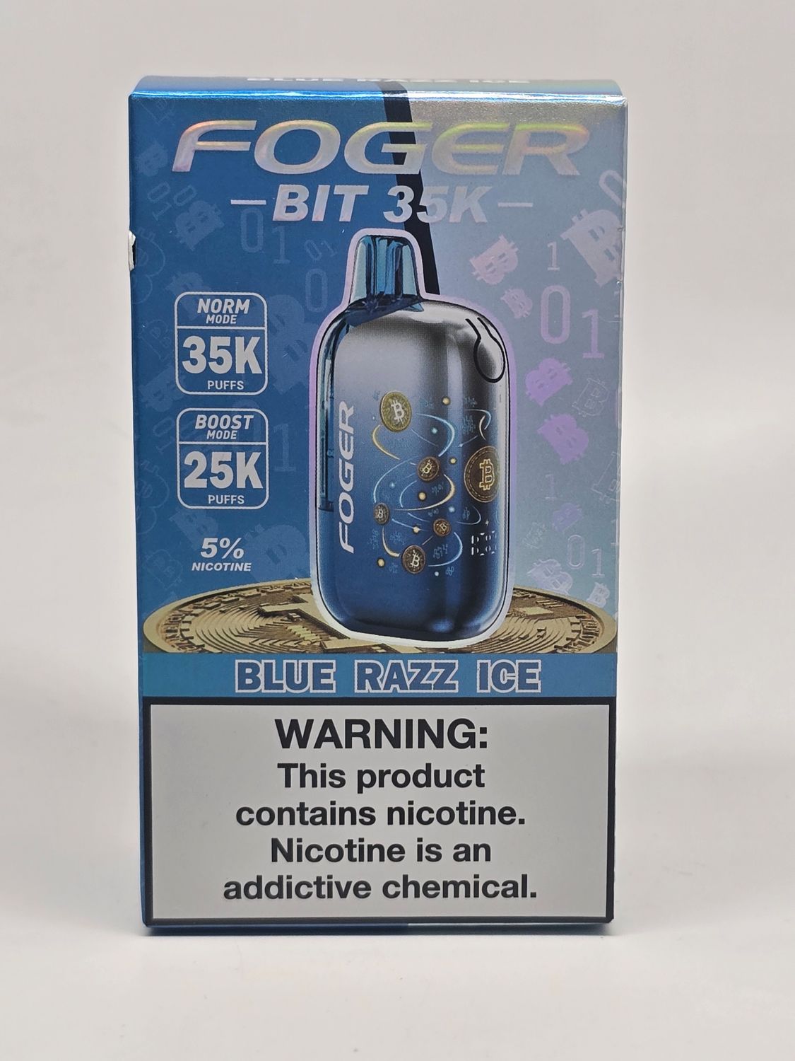 Foger Bit 35k Disposable Blue Razz Ice