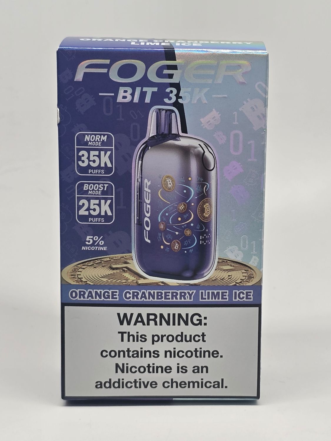 Foger Bit 35k Disposable Orange Cranberry Lime Ice