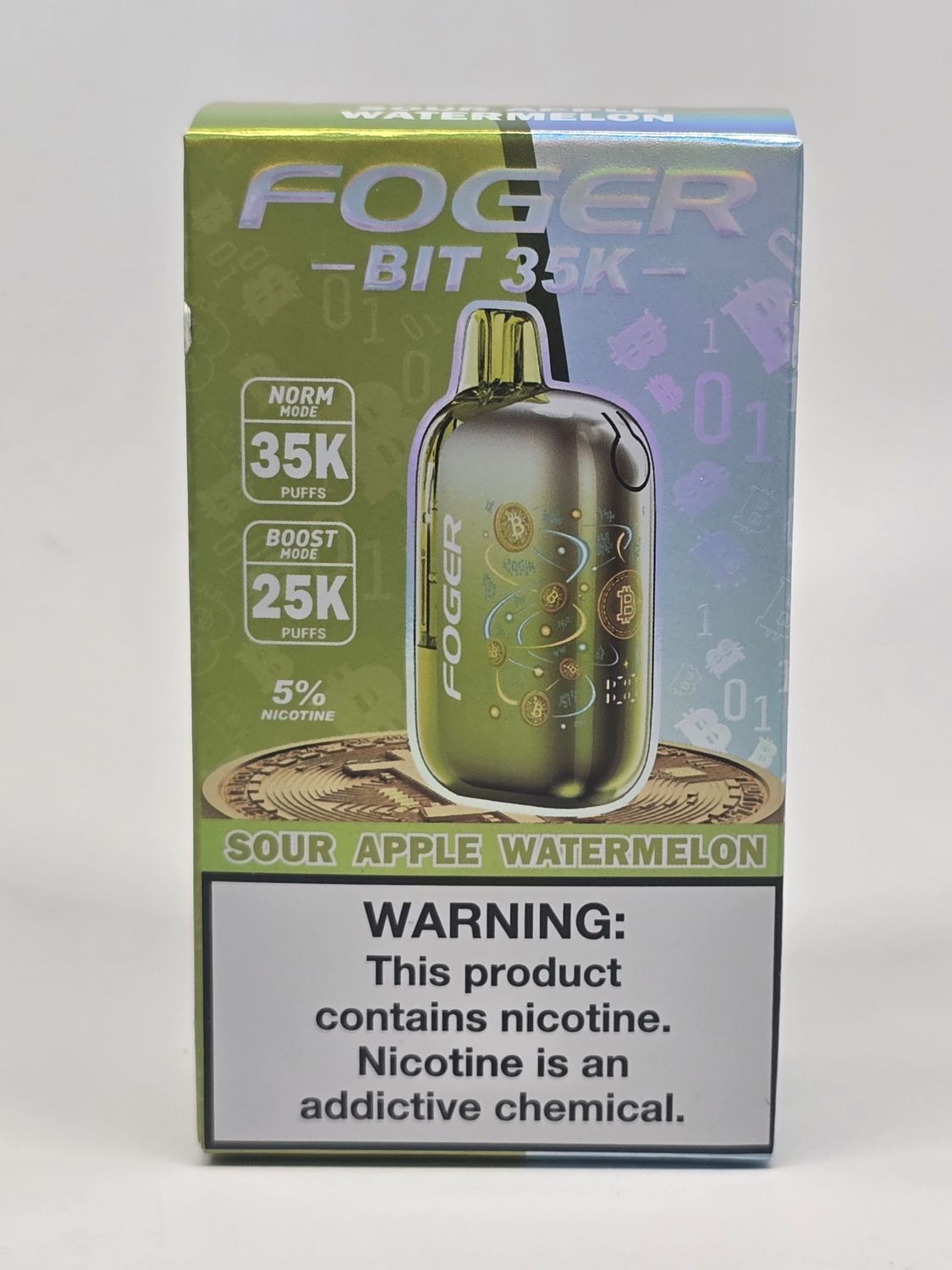 Foger Bit 35k Disposable Sour Apple Watermelon