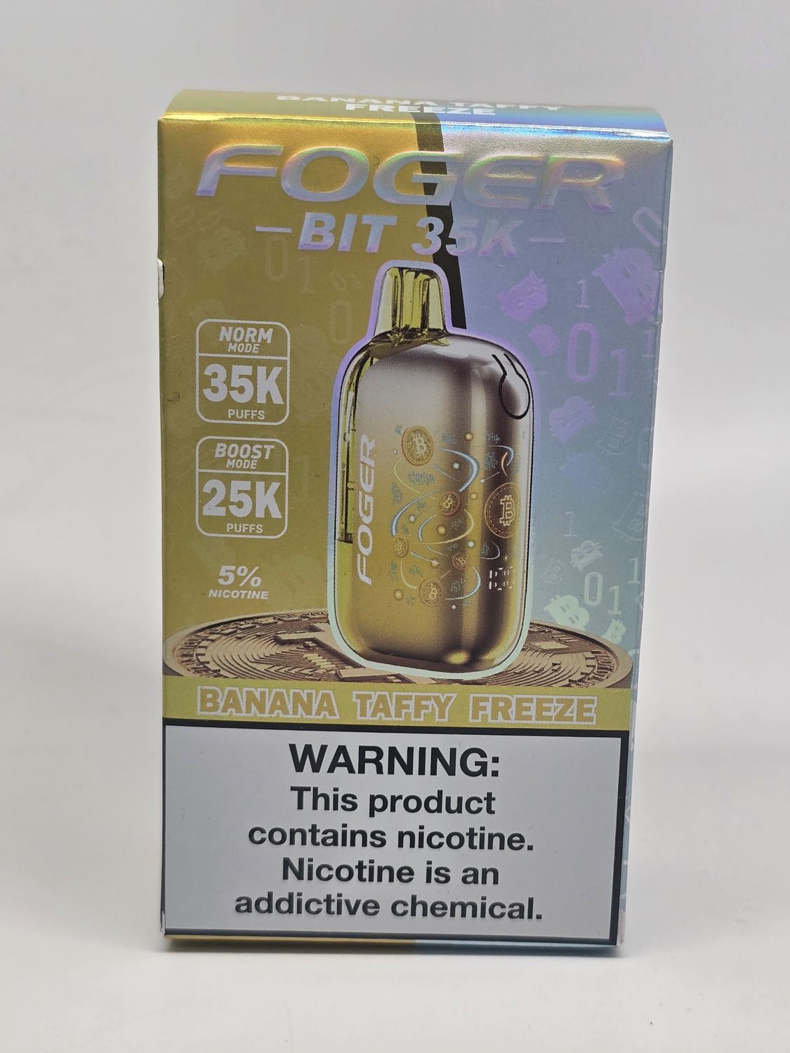 Foger Bit 35k Disposable Banana Taffy Freeze