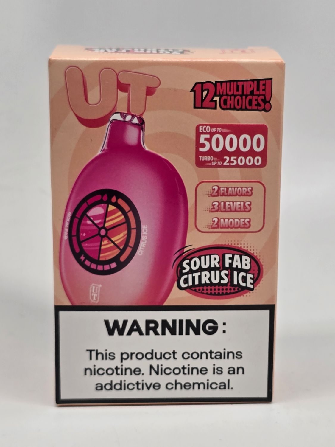 UTbar Disposable 50k Sour Fab Citrus Ice