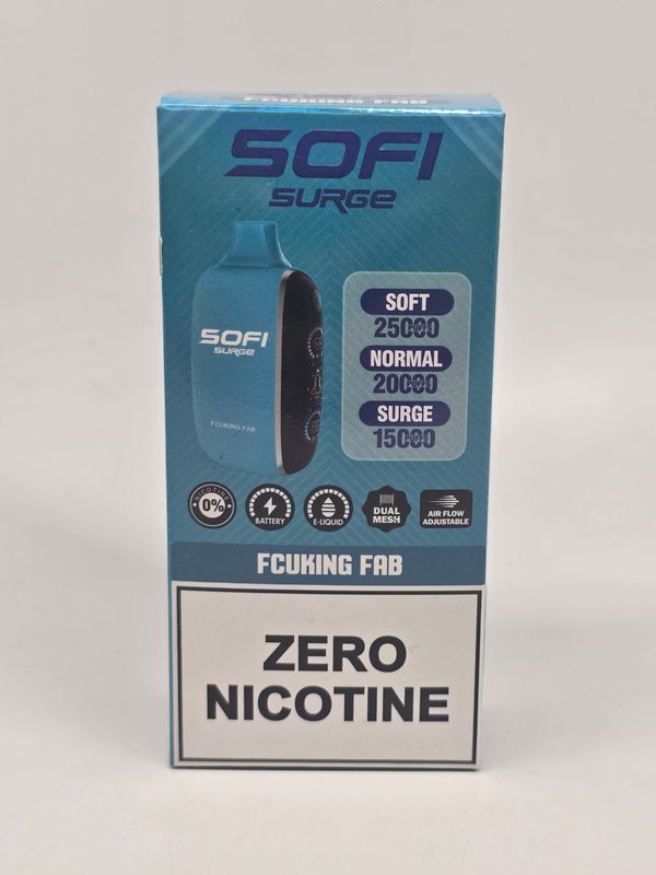 Sofi Surge 25k Zero Nicotine Fcuking Fab