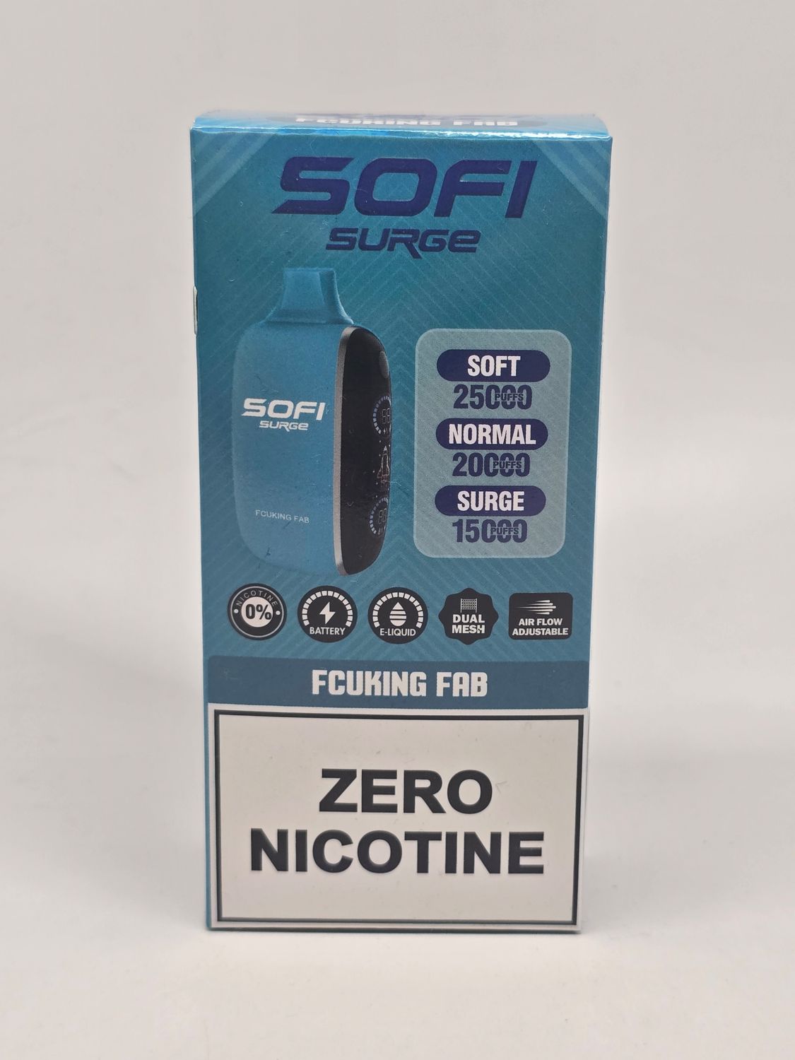 Sofi Surge 25k Zero Nicotine Fcuking Fab
