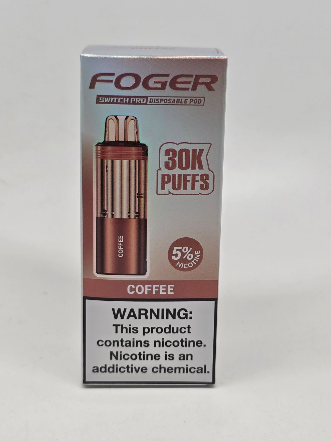Foger Switch Pro Disposable (POD ONLY) Coffee