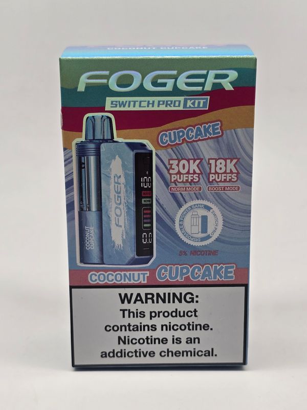 Foger Switch Pro Disposable Coconut Cupcake Foger Switch Pro Disposable Coconut Cupcake