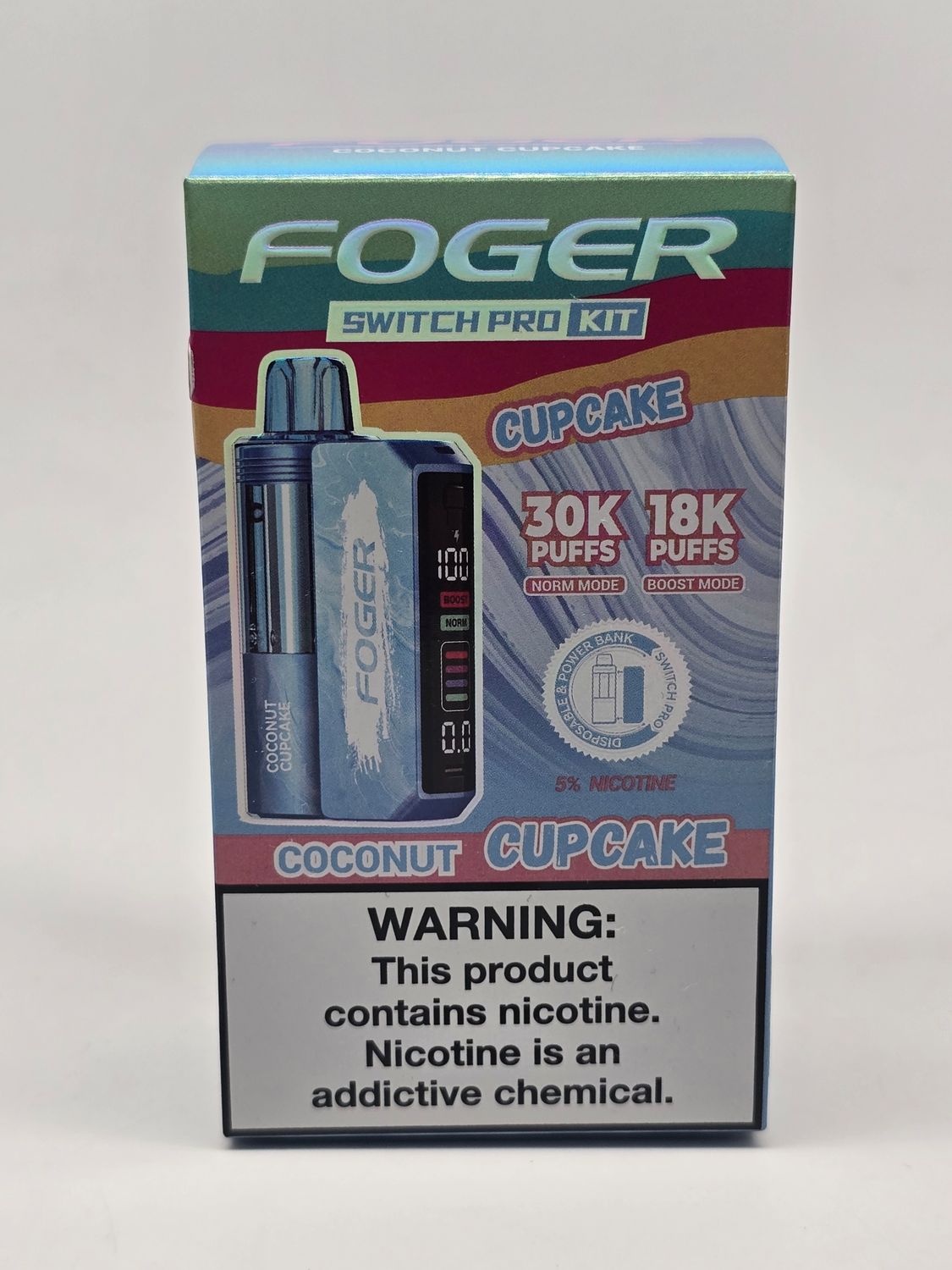 Foger Switch Pro Disposable Coconut Cupcake