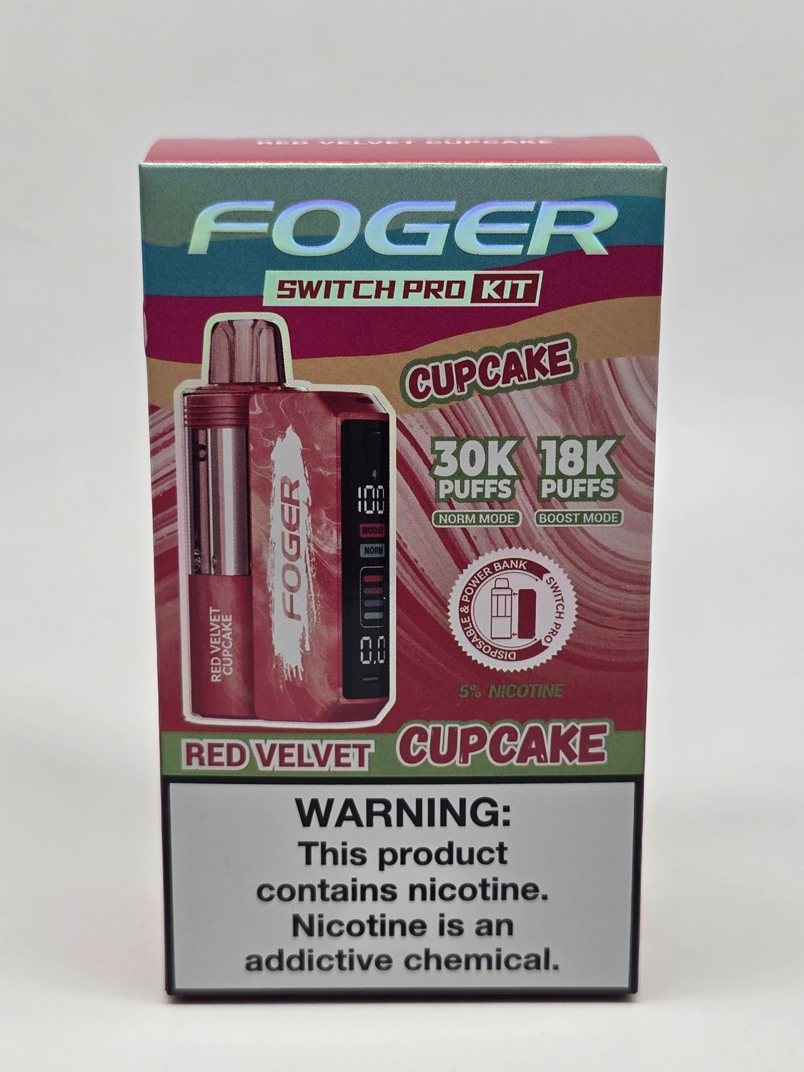 Foger Switch Pro Disposable Red Velvet Cupcake