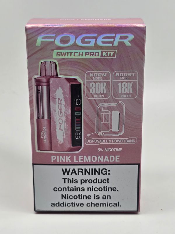 Foger Switch Pro Disposable Pink Lemonade Foger Switch Pro Disposable Pink Lemonade