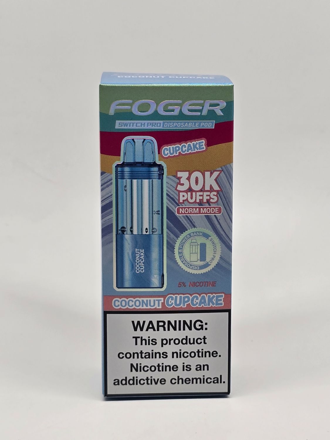 Foger Switch Pro Disposable (POD ONLY) Coconut Cupcake