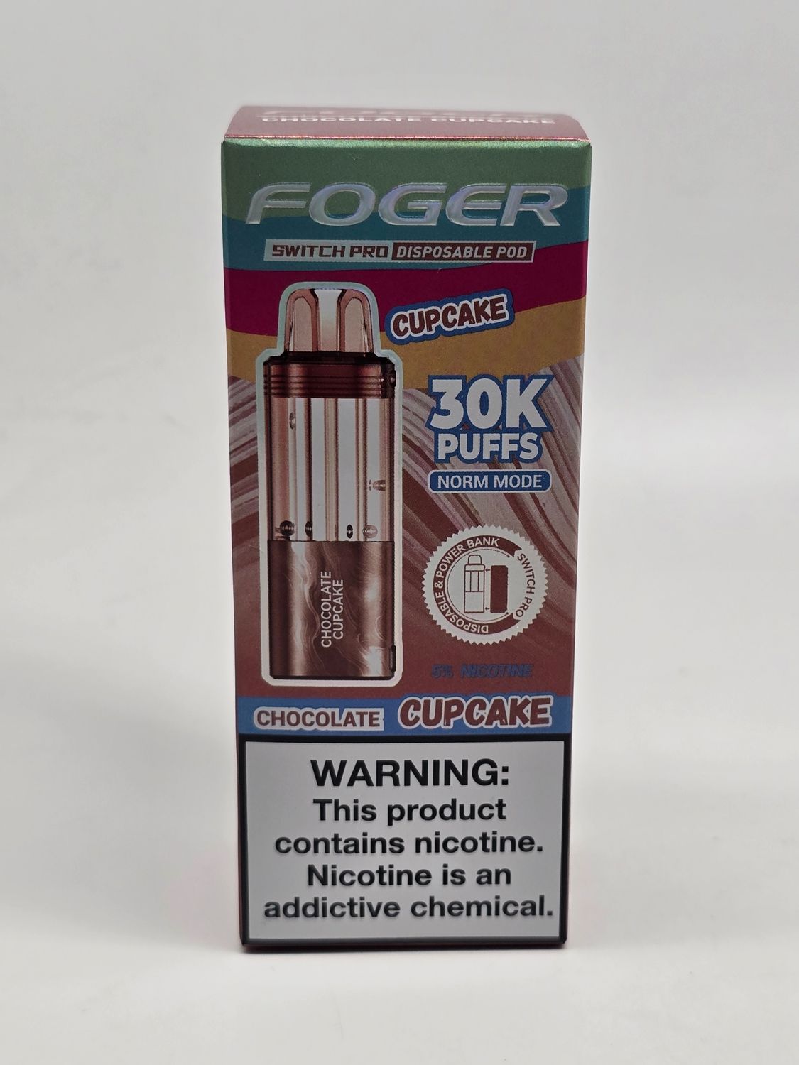 Foger Switch Pro Disposable (POD ONLY) Chocolate Cupcake