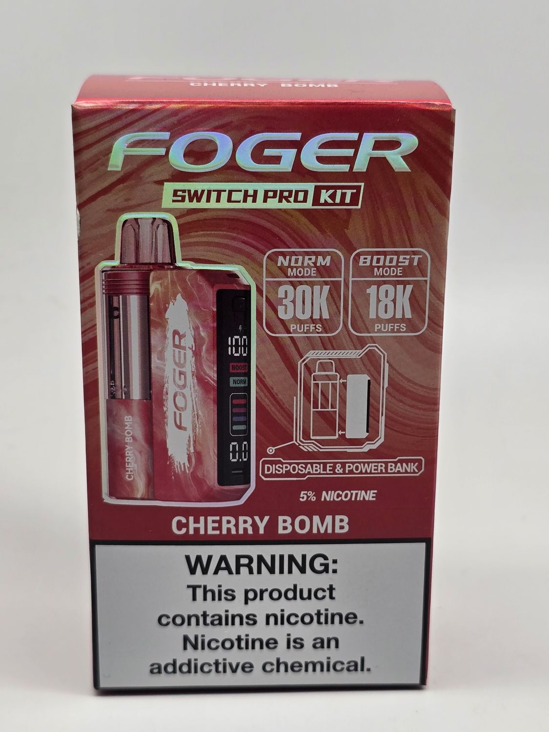 Foger Switch Pro Disposable Cherry Bomb