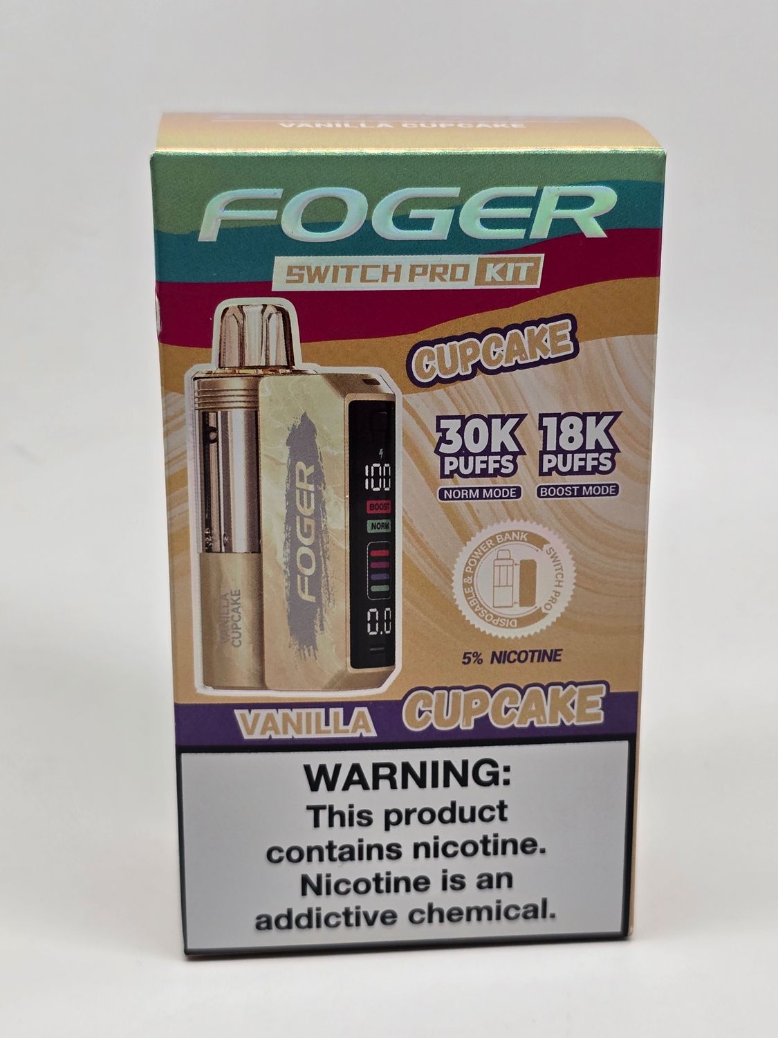 Foger Switch Pro Disposable Vanilla Cupcake