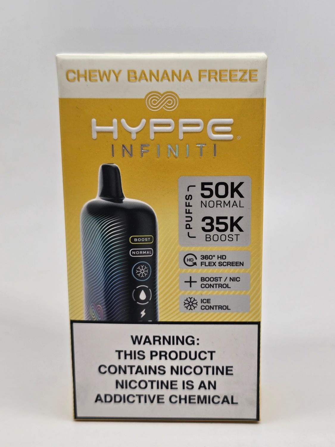 Hyppe Infiniti 50k Chewy Banana Freeze
