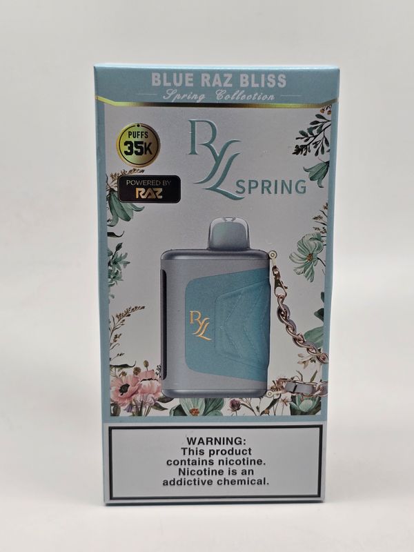 RYL Classic Disposable by Raz 35K Blue Raz Bliss RYL Classic Disposable by Raz 35K Blue Raz Bliss