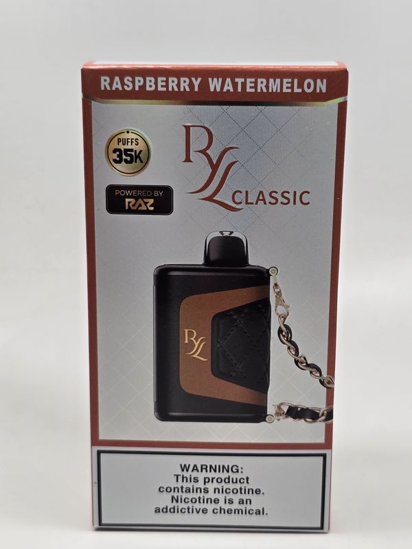 RYL Classic Disposable by Raz 35K Raspberry Watermelon RYL Classic Disposable by Raz 35K Raspberry Watermelon