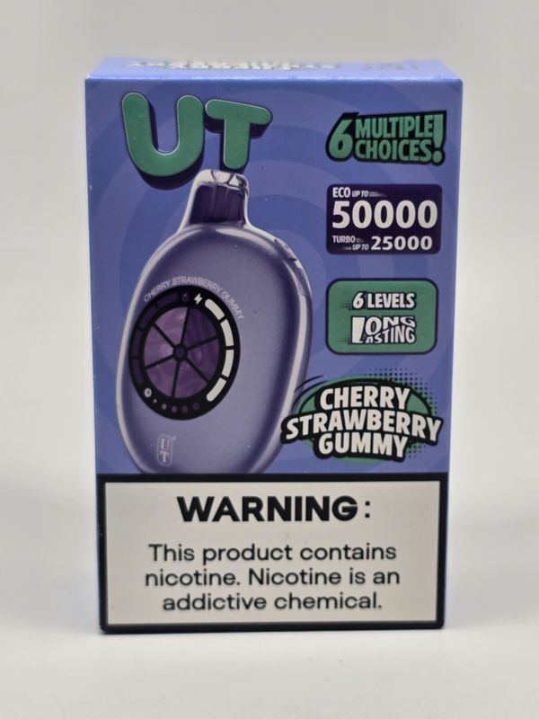 UTbar Disposable 50k Cherry Strawberry Gummy UTbar Disposable 50k Cherry Strawberry Gummy