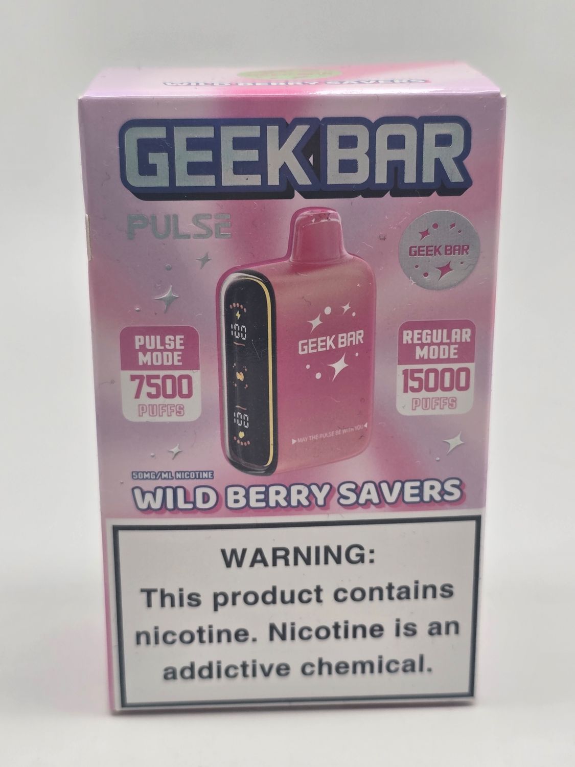 Geek Bar Pulse Wild Berry Savers Geek Bar Pulse Wild Berry Savers