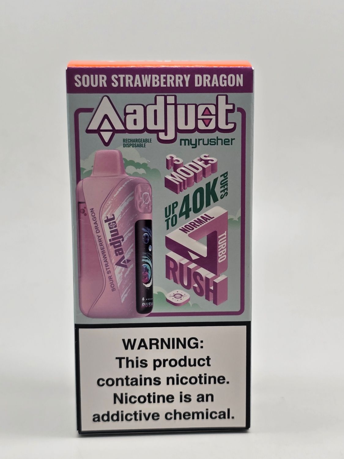 Adjust My Rusher Disposable 40K Sour Strawberry Dragon Adjust My Rusher Disposable 40K Sour Strawberry Dragon