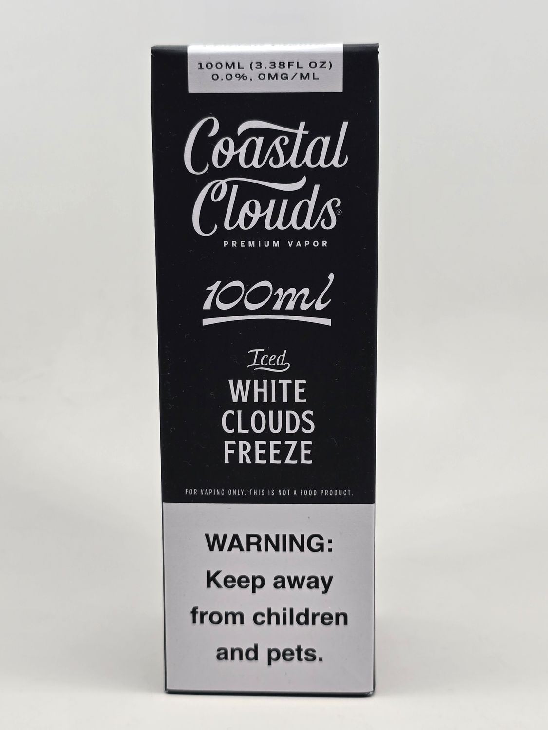 Coastal Clouds 100ml Iced White Clouds Freeze Coastal Clouds 100ml Iced White Clouds Freeze