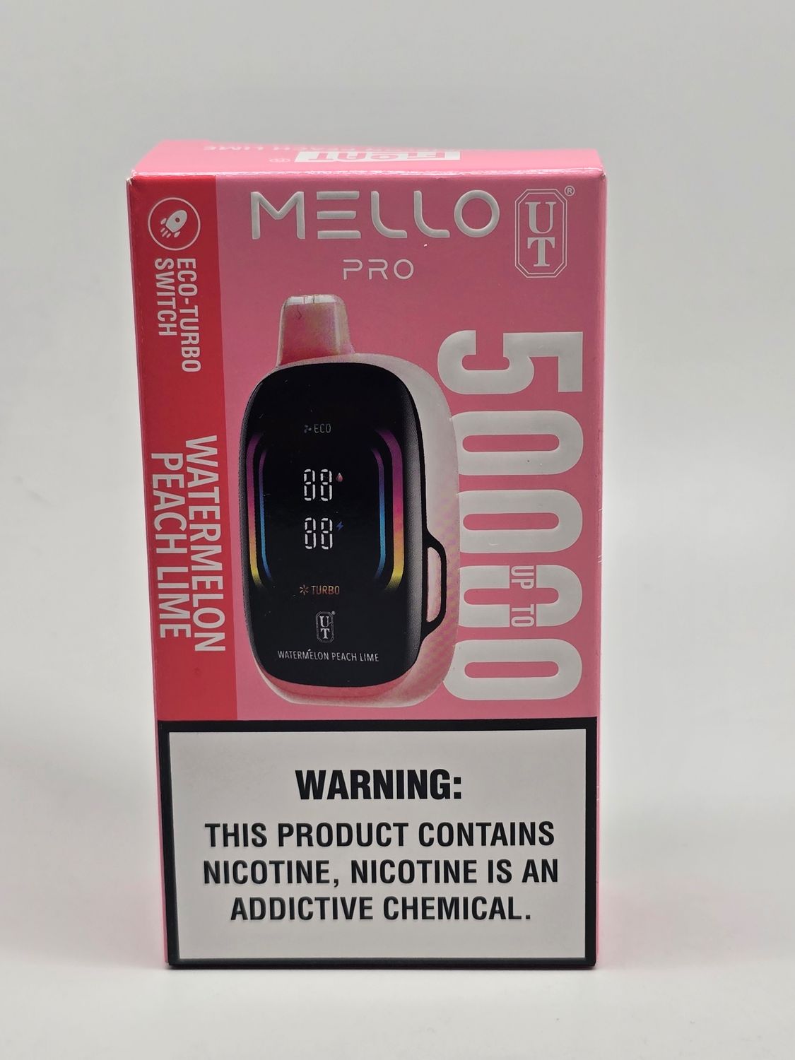 Flum Mello Pro 50k Watermelon Peach Lime Flum Mello Pro 50k Watermelon Peach Lime