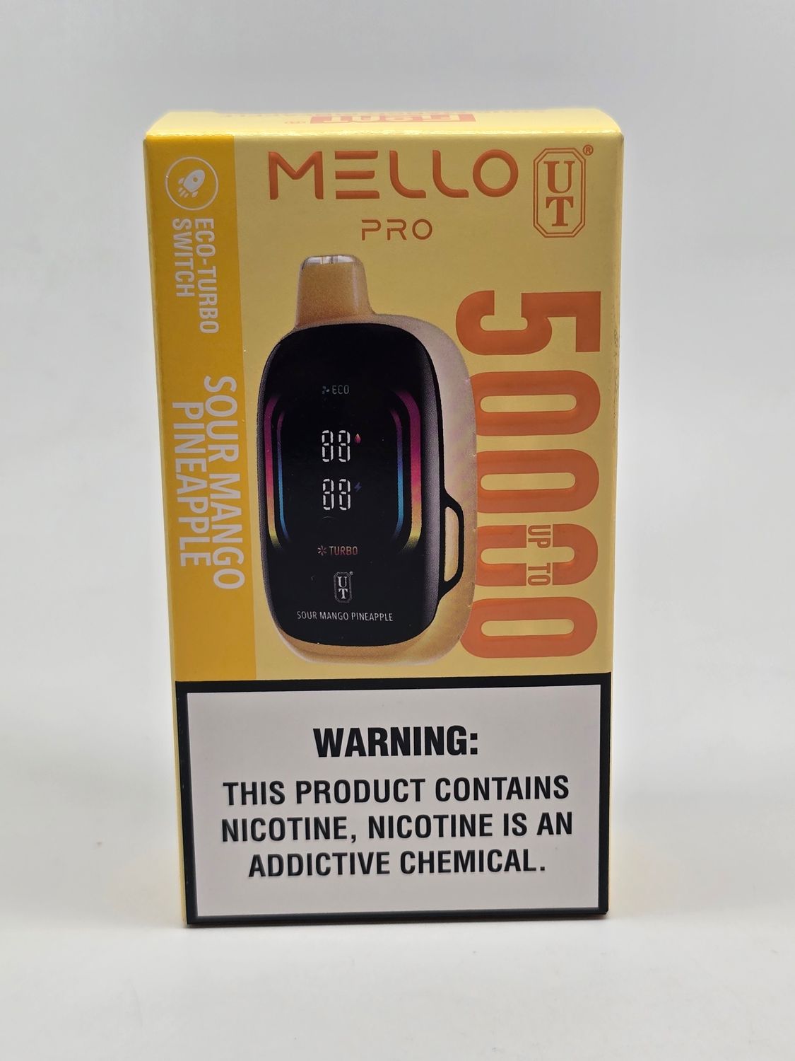 Flum Mello Pro 50k Sour Mango Pineapple Flum Mello Pro 50k Sour Mango Pineapple