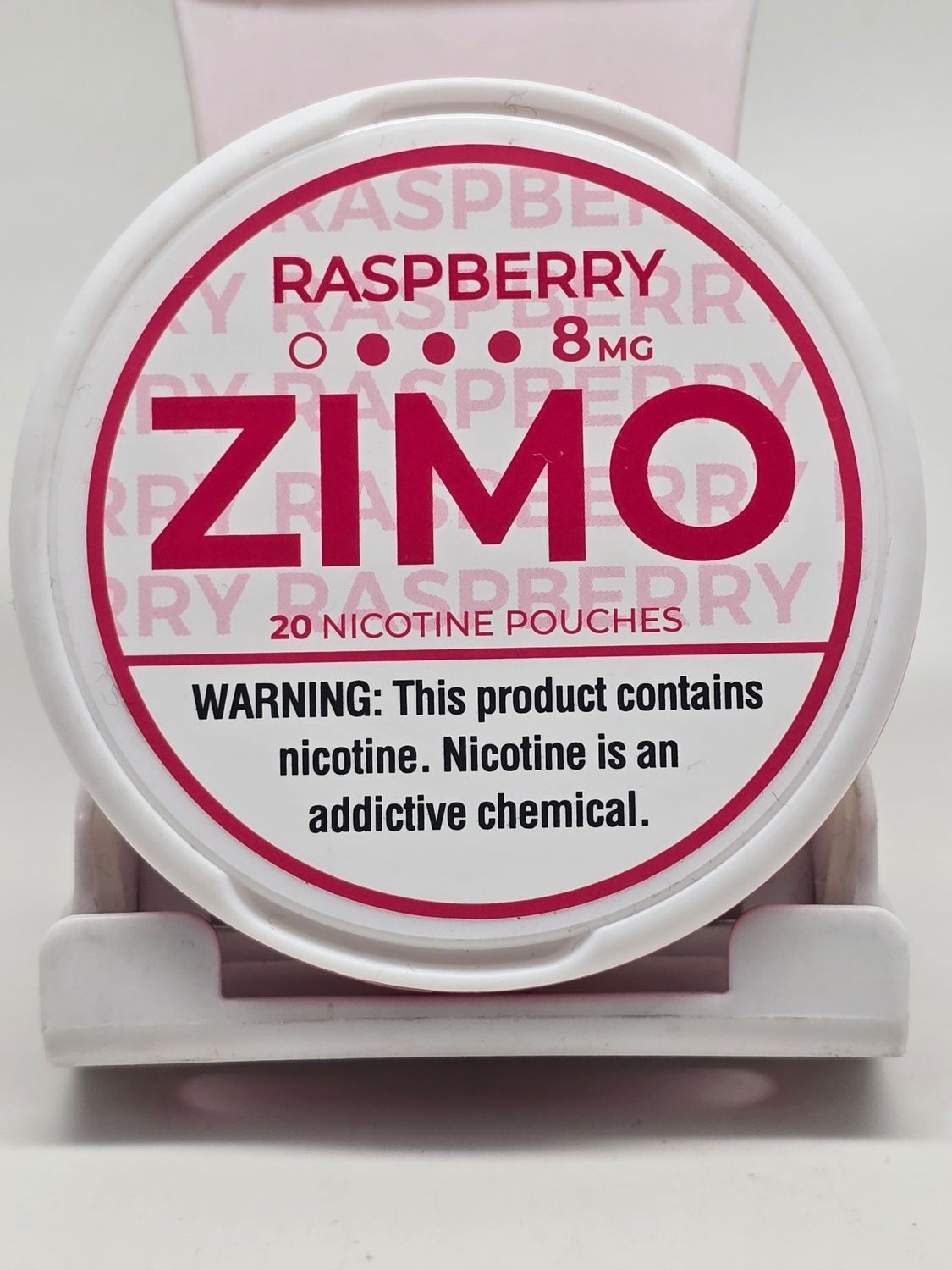 Zimo Nicotine Pouches Raspberry Zimo Nicotine Pouches Raspberry