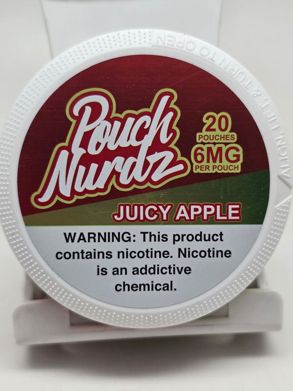 Pouch Nurdz Nicotine Pouches Juicy Apple