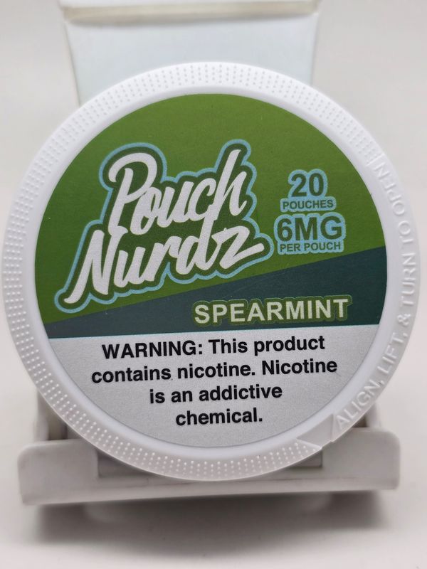 Pouch Nurdz Nicotine Pouches Spearmint