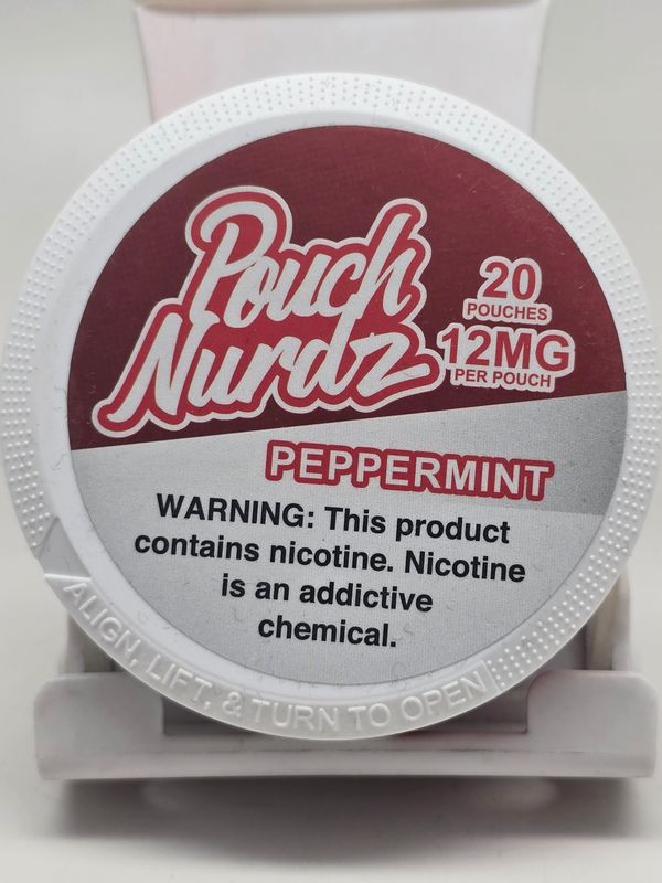 Pouch Nurdz Nicotine Pouches Peppermint
