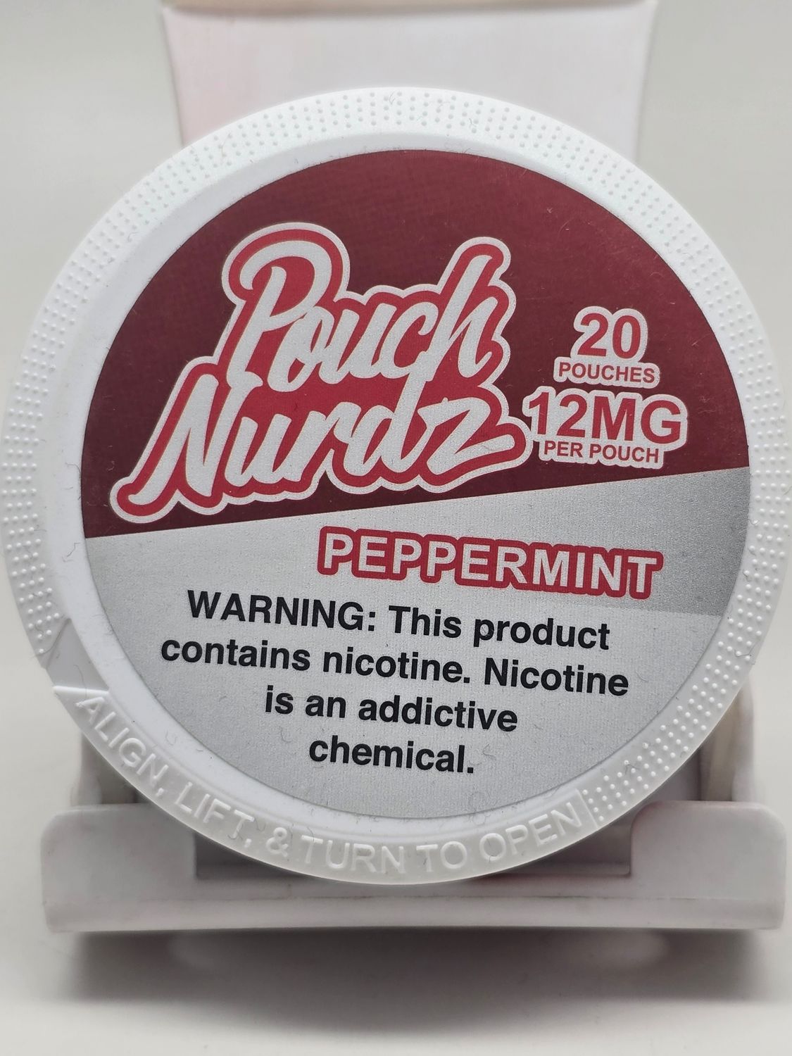 Pouch Nurdz Nicotine Pouches Peppermint Pouch Nurdz Nicotine Pouches Peppermint