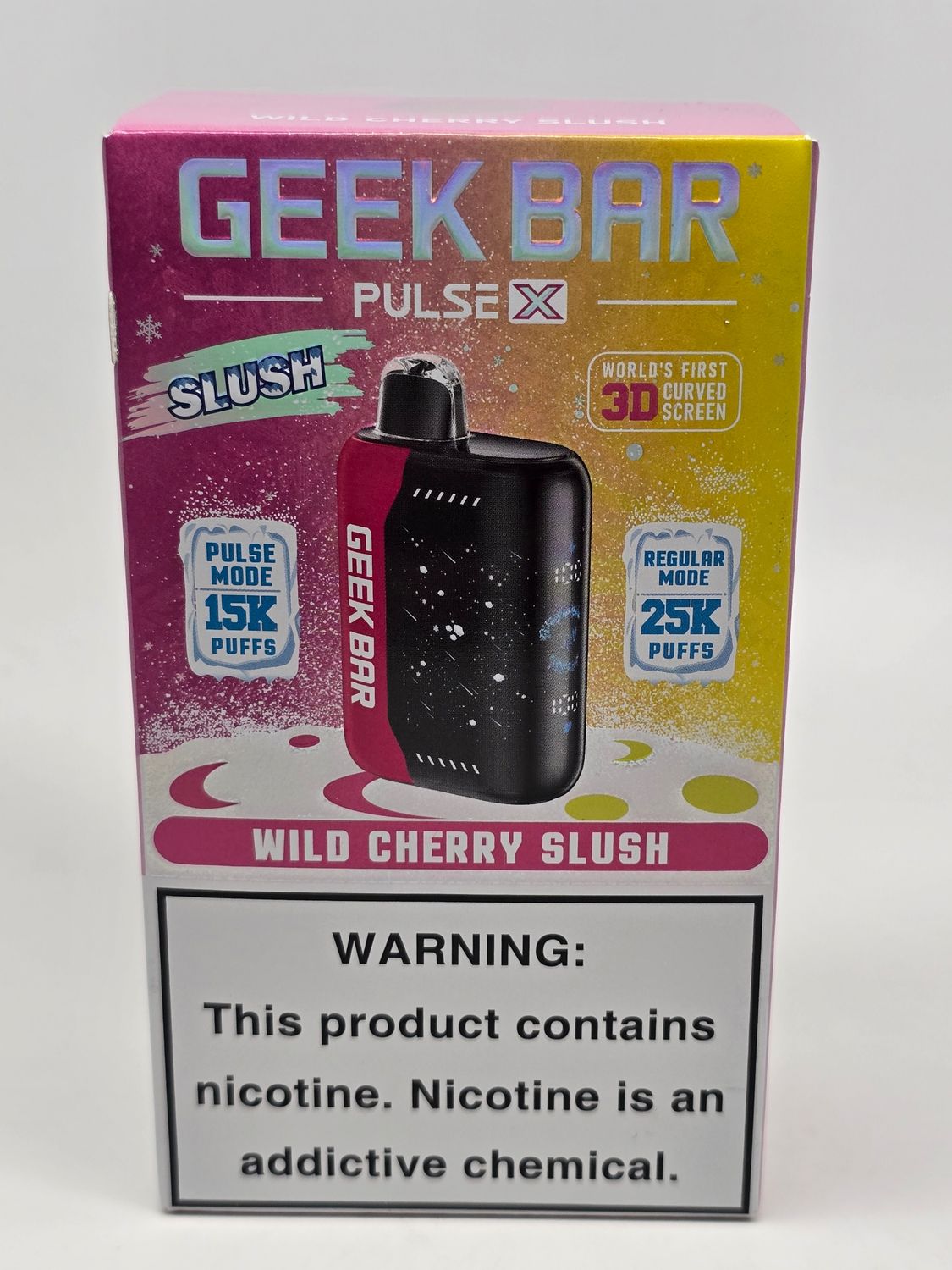Geekbar Pulse X 25k Wild Cherry Slush Geekbar Pulse X 25k Wild Cherry Slush