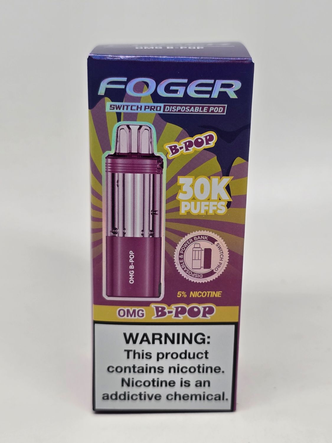 Foger Switch Pro Disposable (POD ONLY) OMG B-Burst 