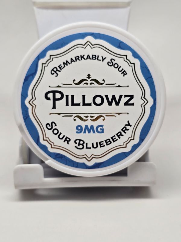 Pillowz Nicotine Pouches Sour Blueberry