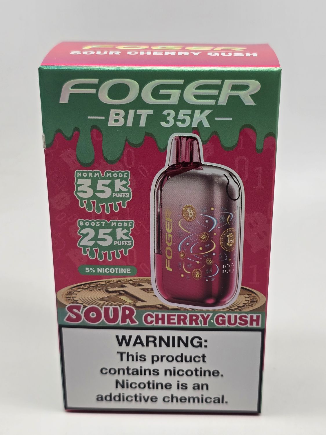 Foger Bit 35k Disposable Sour Cherry Gush