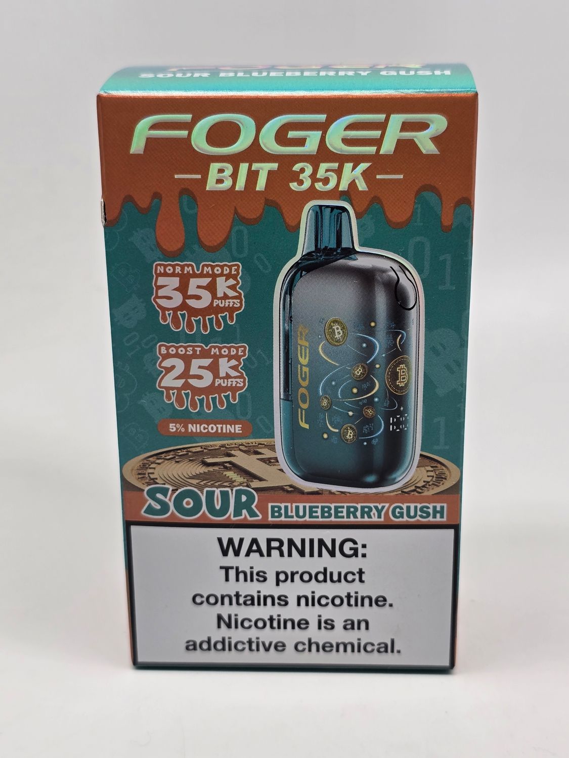 Foger Bit 35k Disposable Sour Blueberry Gush Foger Bit 35k Disposable Sour Blueberry Gush