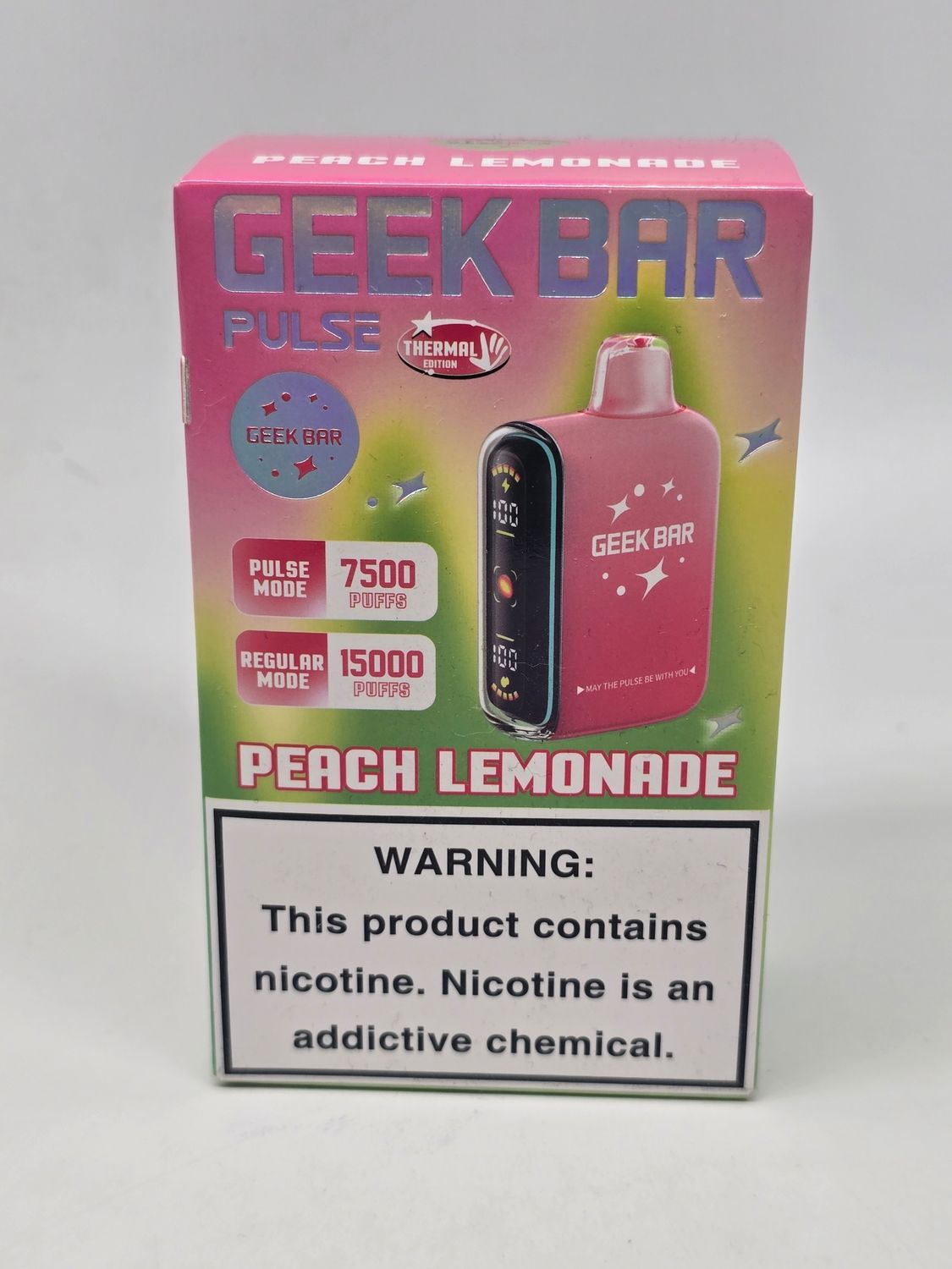 Geek Bar Pulse Peach Lemonade Geek Bar Pulse Peach Lemonade