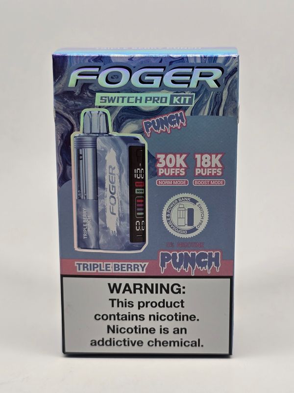 Foger Switch Pro Disposable Triple Berry Punch