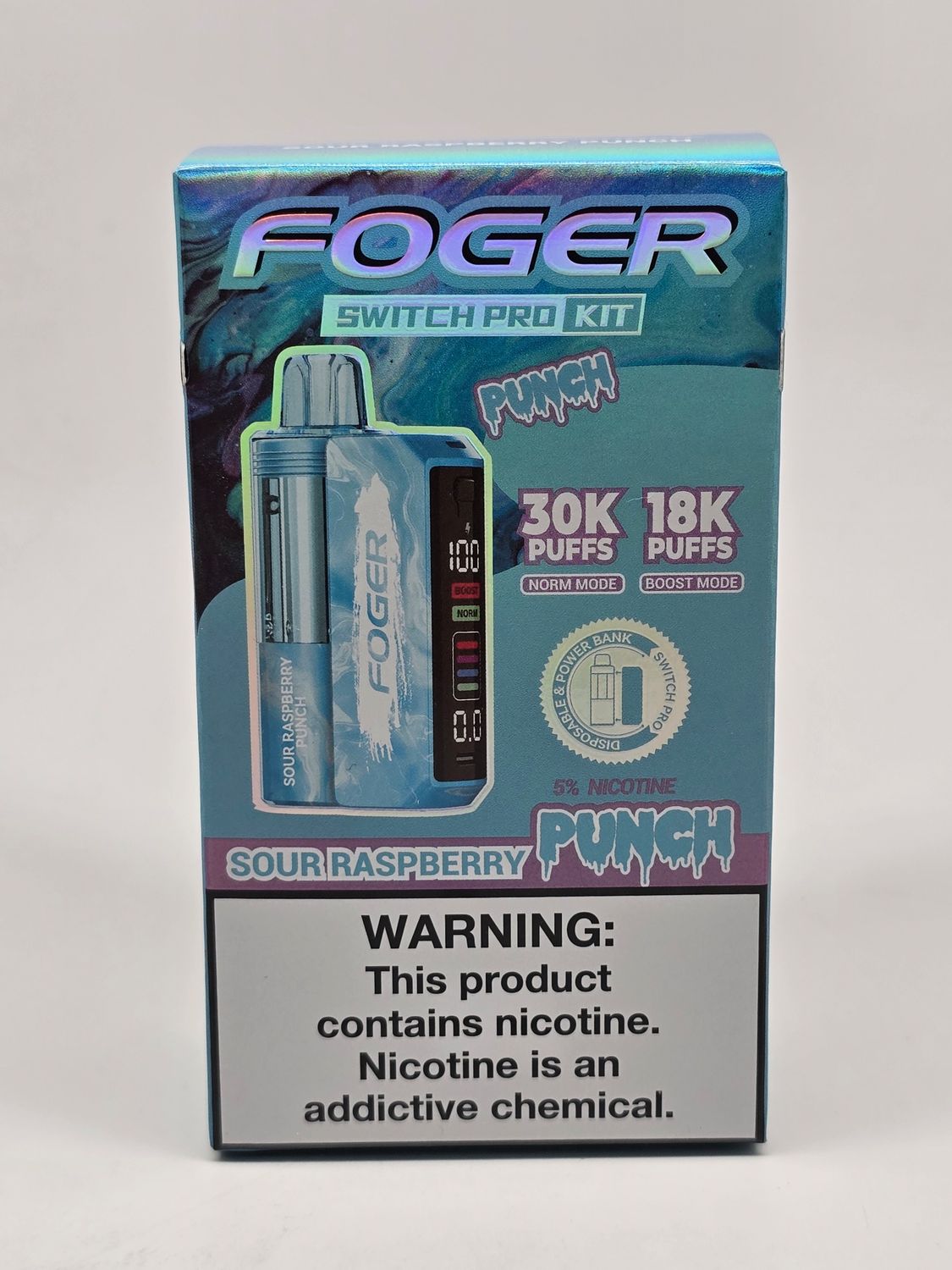 Foger Switch Pro Disposable Sour Raspberry Punch