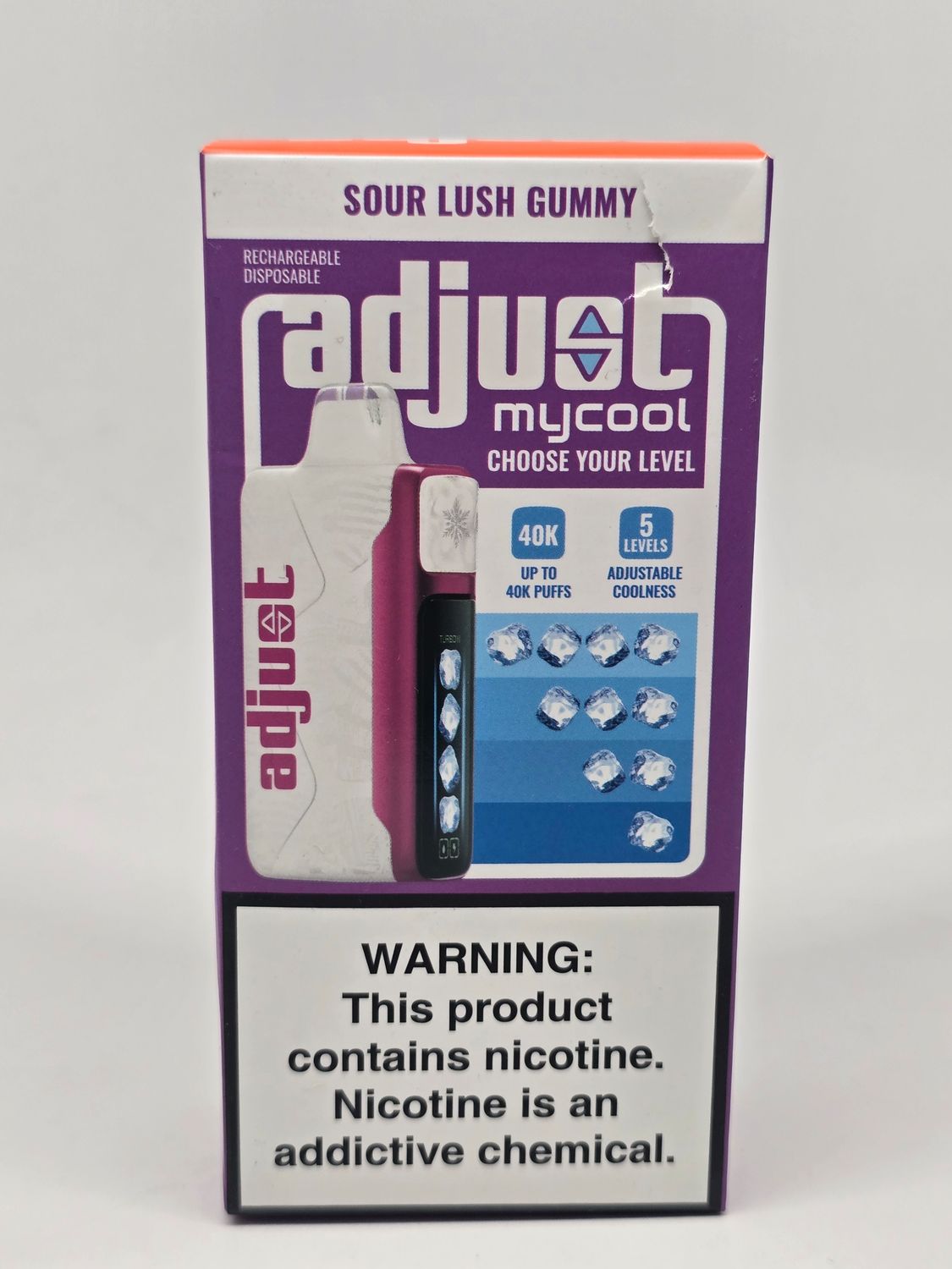 Adjust My Cool Disposable 40K Sour Lush Gummy