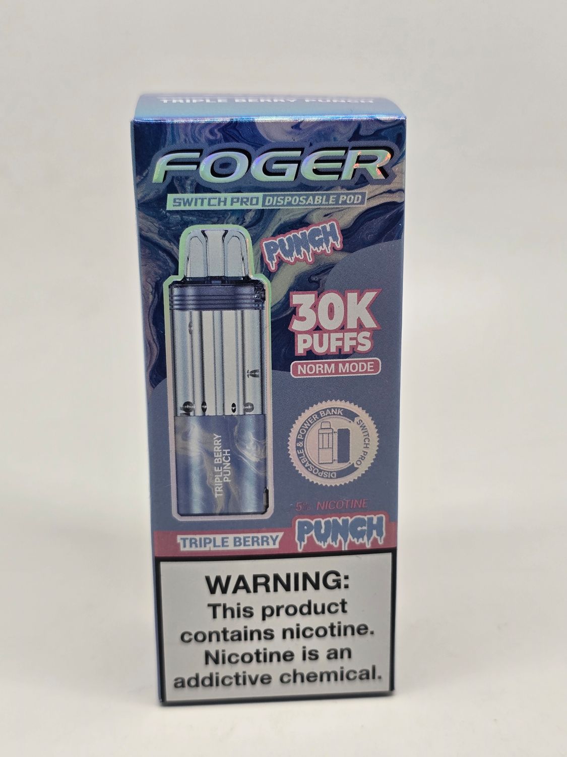 Foger Switch Pro Disposable (POD ONLY) Triple Berry Punch
