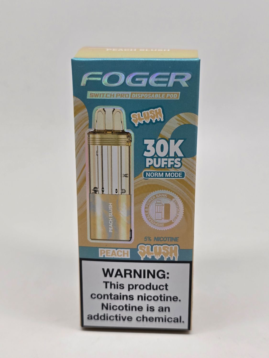 Foger Switch Pro Disposable (POD ONLY) Peach Slush