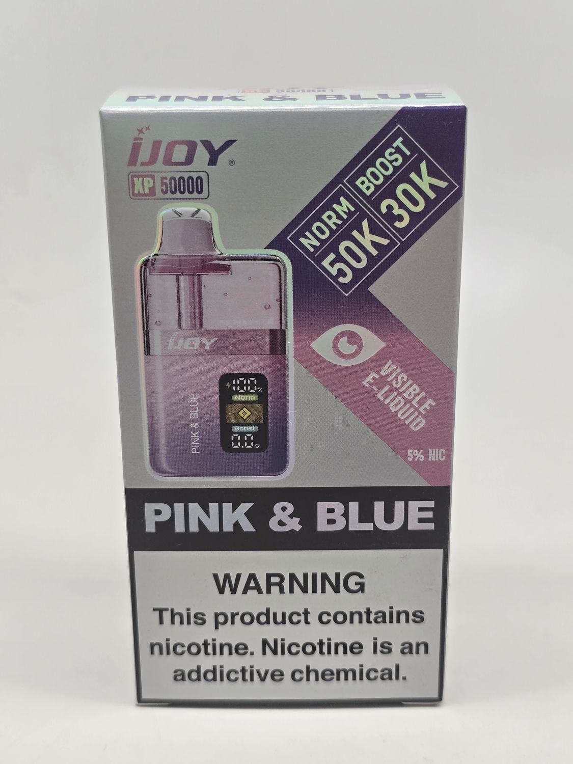 iJoy Xp50000 Disposable Pink &amp; Blue