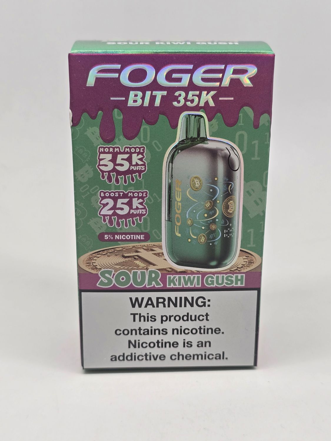 Foger Bit 35k Disposable Sour Kiwi Gush Foger Bit 35k Disposable Sour Kiwi Gush