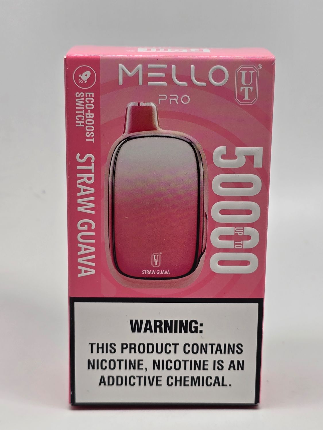 Flum Mello Pro 50k Straw Guava Flum Mello Pro 50k Straw Guava