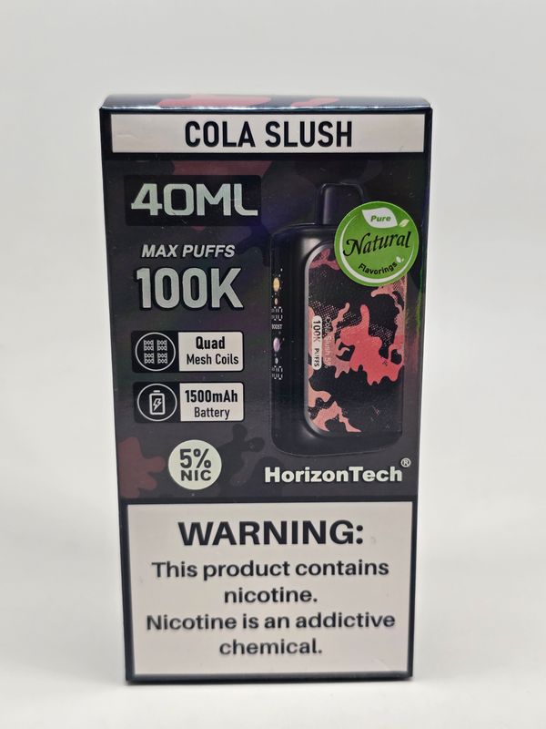 HorizonTech 100K Disposable Cola Slush HorizonTech 100K Disposable Cola Slush