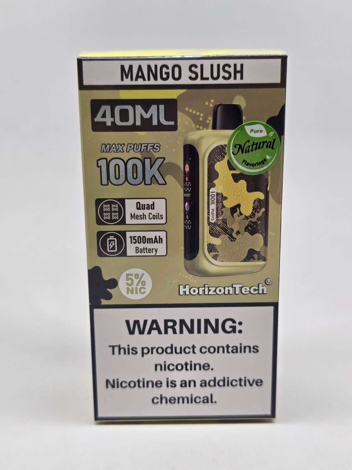 HorizonTech 100K Disposable Mango Slush